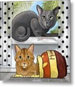 6437 Wallace Roxy And Diesel Metal Print