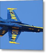 Blue Angels Solo Inverted Metal Print