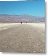 Badwater Basin In Death Valley National Park, California #7 Metal Print