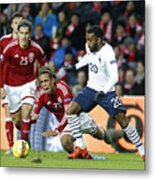 Denmark V France - International Friendly #7 Metal Print