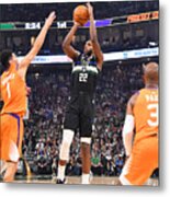 Khris Middleton #7 Metal Print