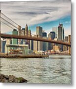 Lower Manhattan New York City Panorama #7 Metal Print