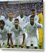 Saudi Arabia V Italy - International Friendly #7 Metal Print