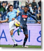 Ss Lazio V Ssc Napoli - Serie A #7 Metal Print