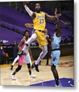 Lebron James #74 Metal Print