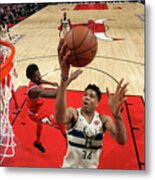 Giannis Antetokounmpo #8 Metal Print