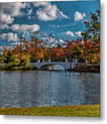 A Beautiful Day In Autumn Metal Print