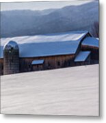 A Fine Day In Waitsfield Vermont Metal Print