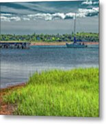 A Good Afternoon For A Look Around The Harbor Metal Print