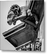 A Grotesque In Strasbourg - 2 Metal Print