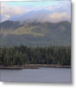 A Ketchikan Afternoon Mountain Metal Print