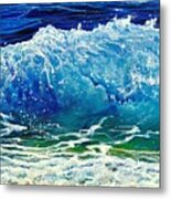 A Line In The Sand Metal Print