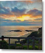 A Sunset With Love Metal Print