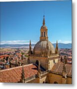 A View Of Segovia's Cathedral Metal Print