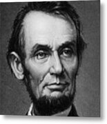 Abe Lincoln Metal Print