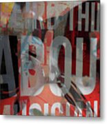 About Music Metal Print