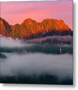 Above The Clouds Metal Print