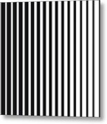 Abstract Gradient Background Of Black And White Parallel Vertical Lines Metal Print