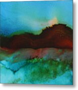 Abstract Landscape Metal Print