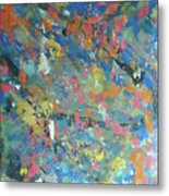 Abstract Pop Metal Print