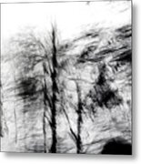 Abstract Trees 1 Metal Print