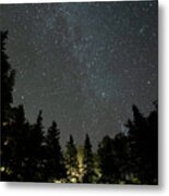 Acadia Milky Way Glow Metal Print