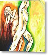 Adam And Eve Metal Print
