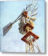 Aermotor Windmill Metal Print