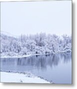 After A Fresh Snowfall Metal Print