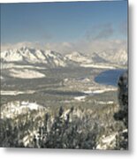 After The Storm, South Lake Tahoe, El Dorado National Forest, California, U. S. A. Metal Print