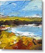 After Yeats Landscape Painting Metal Print