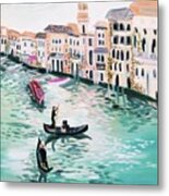 Afternoon In Venice Metal Print