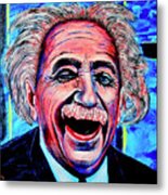 Albert Einstein Metal Print