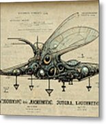 Alien Insect #3 Metal Print