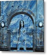 Alloy Gate Genetic Metal Print