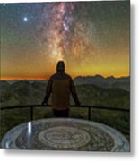 Alone With The Universe Metal Print