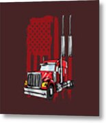 American Flag Semi Truck Driver Gifts Truck Lovers Trucker for Christmas  present Poster by Kiliae Safia - Pixels