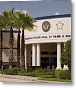 American Police Hall Of Fame Museum Florida Metal Print