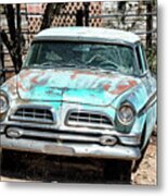 American West - Old Classic Car Metal Print