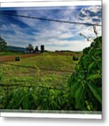 Amish Farm 2 Metal Print
