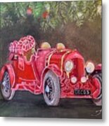 An Old Fashioned Christmas Metal Print