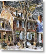 An Old Fashioned Christmas Metal Print