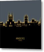 Angers France Skyline #77 Metal Print