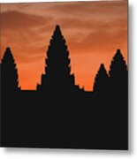 Angkor Wat Metal Print