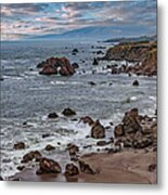 Arch Rock Bodega Bay Metal Print