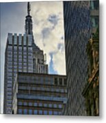 Architecture Nyc Empire State Metal Print