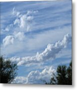 Arizona Cloudscape I Metal Print
