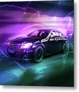 Art - The Awesome Mercedes Metal Print