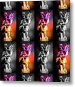 Artistic Angelic Collage Metal Print