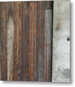 Ashland Warehouse Door Metal Print